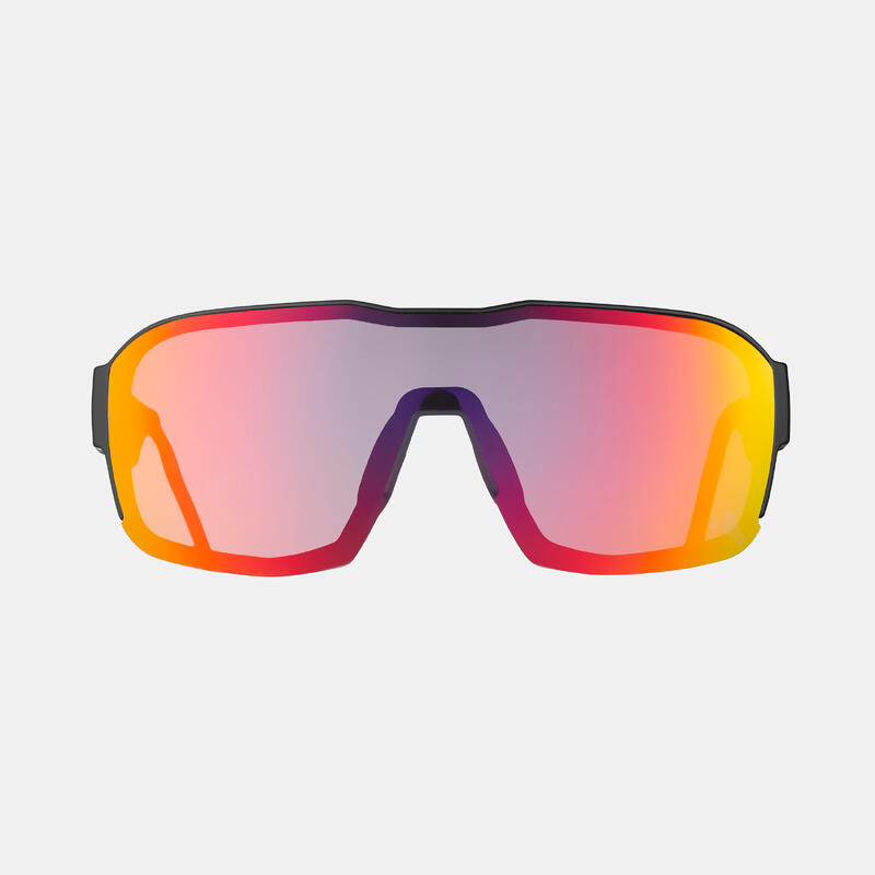 Skibrille Snowboardbrille Schönwetter - F2 100 schwarz/rot 