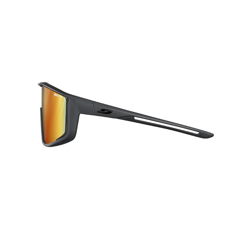Skibril voor volwassenen Furious fotochromatische lens zwart/rood