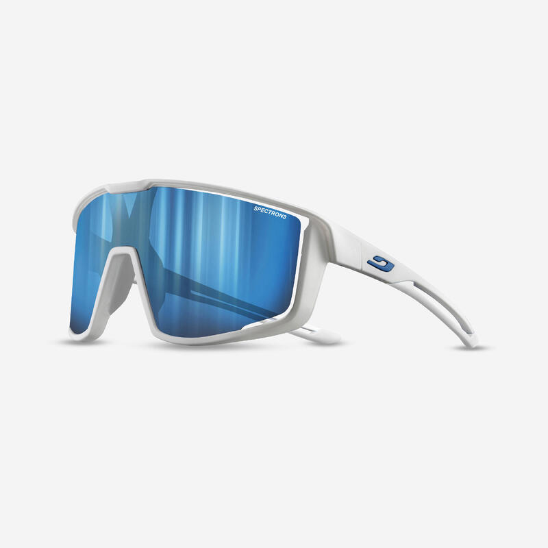 Skibril S3 Furious volwassenen wit/blauw