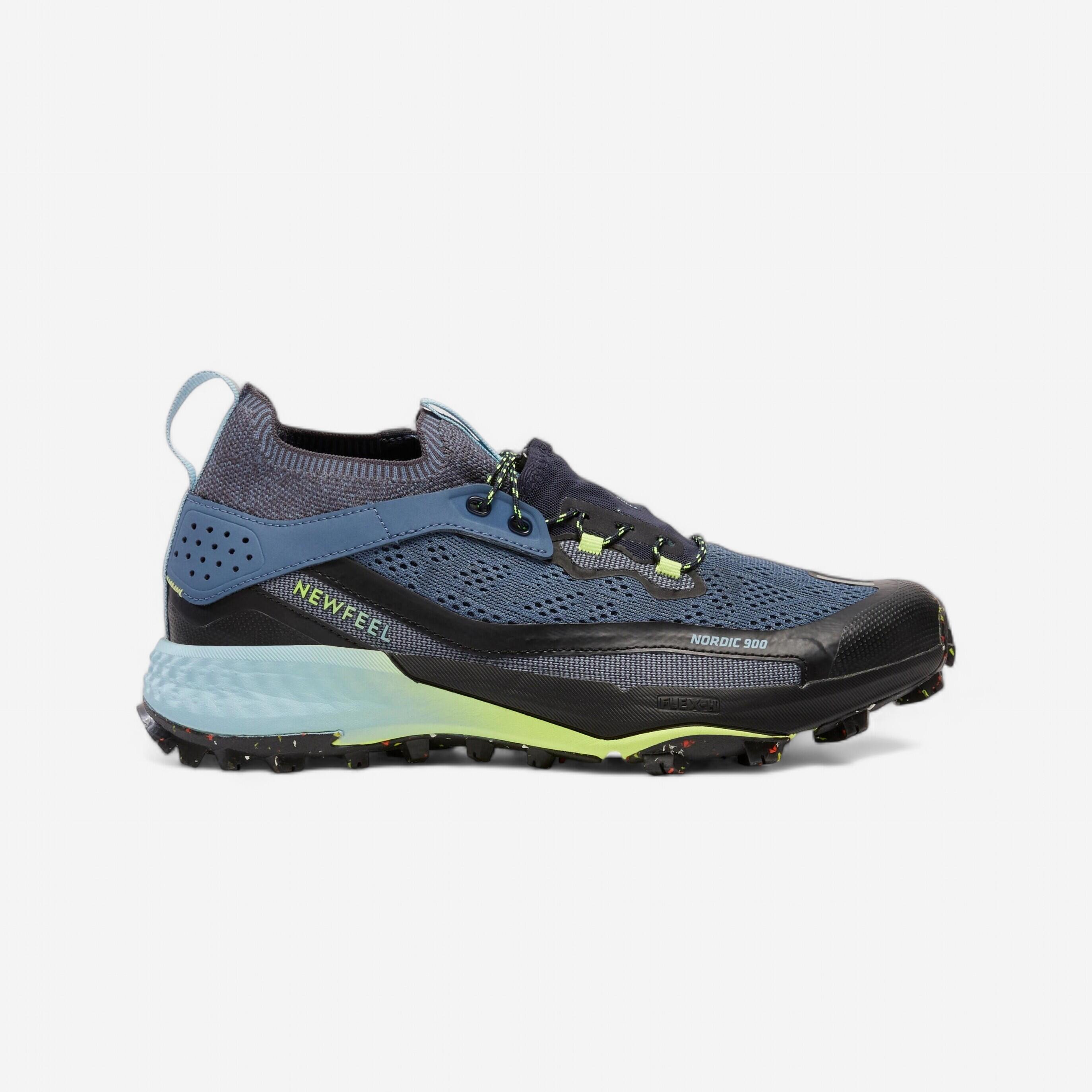 NW 900 breathable Nordic walking shoe for competition - blue