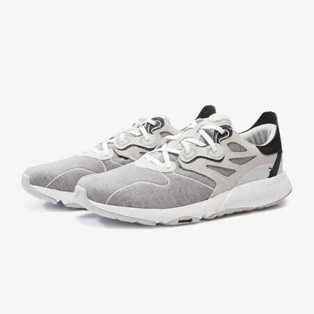 Men's Urban Walking Shoes Actiwalk 500 - grey