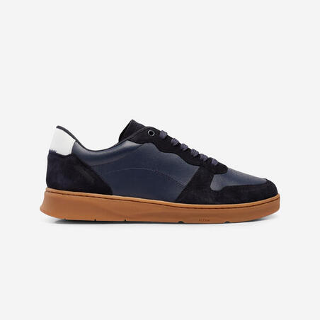 Men's Leather Urban Walking Shoes Walk Protect - blue
