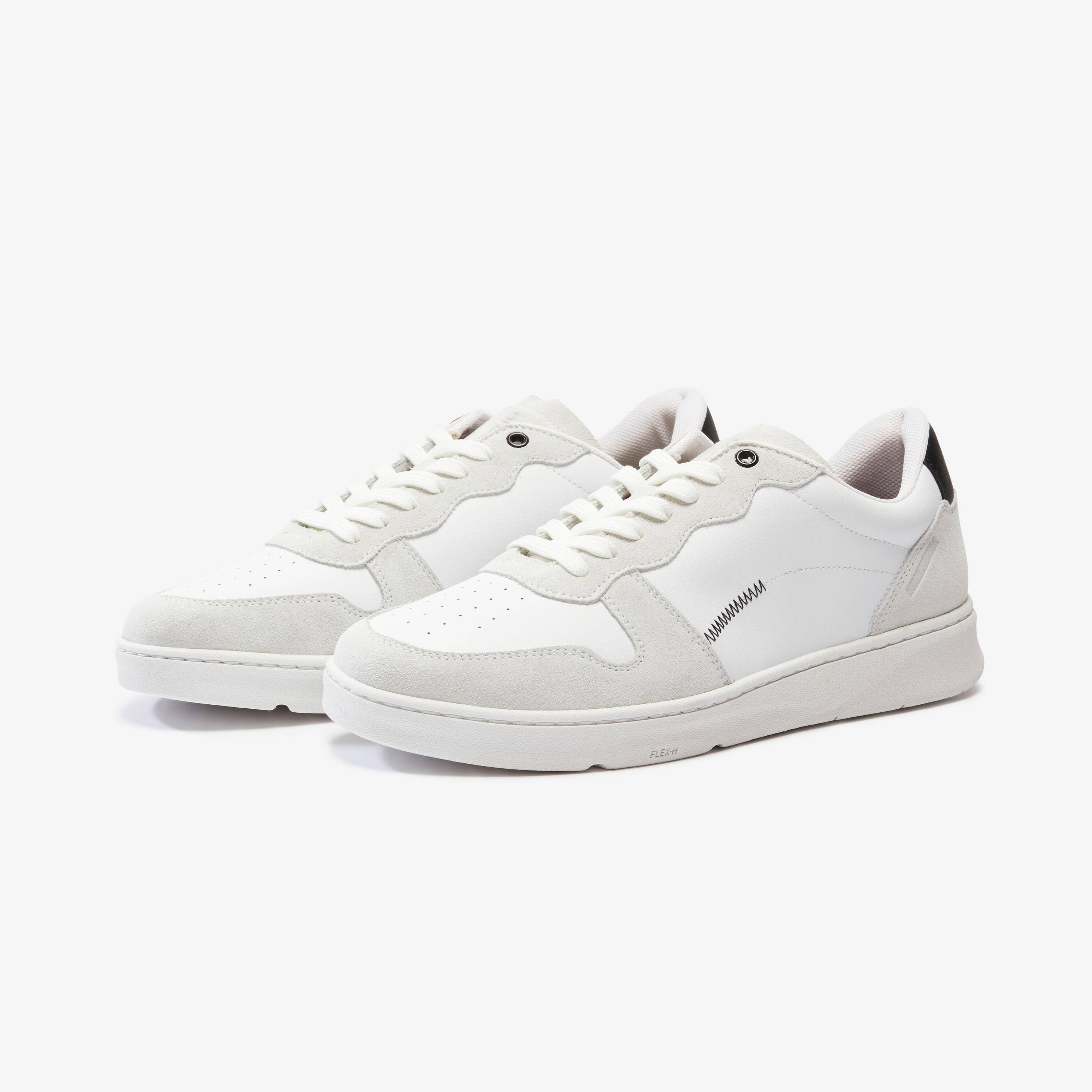 Men's Leather Urban Walking Shoes Walk Protect - white -  2