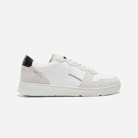 Men's Leather Urban Walking Shoes Walk Protect - white