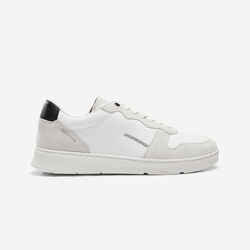 MEN'S WALK PROTECT LEATHER TRAINERS - WHITE