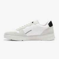 Walk Protect men's leather walking shoes-White