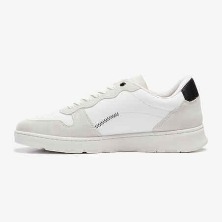 Walk Protect men's leather walking shoes-White