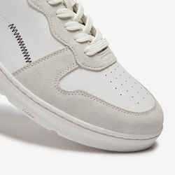 MEN'S WALK PROTECT LEATHER TRAINERS - WHITE