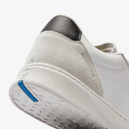 MEN'S WALK PROTECT LEATHER TRAINERS - WHITE