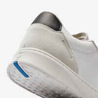 Walk Protect men's leather walking shoes-White