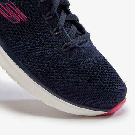 Walking Schuhe Sneaker Damen Skechers - Ultra Groove blau