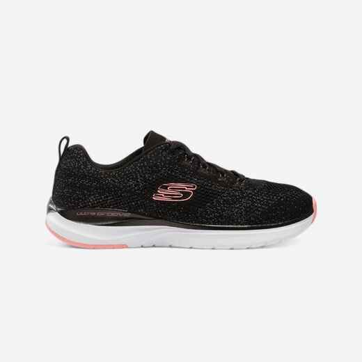 
      Γυναικεία παπούτσια Skechers Ultra Groove για περπάτημα στην πόλη - μαύρο
  