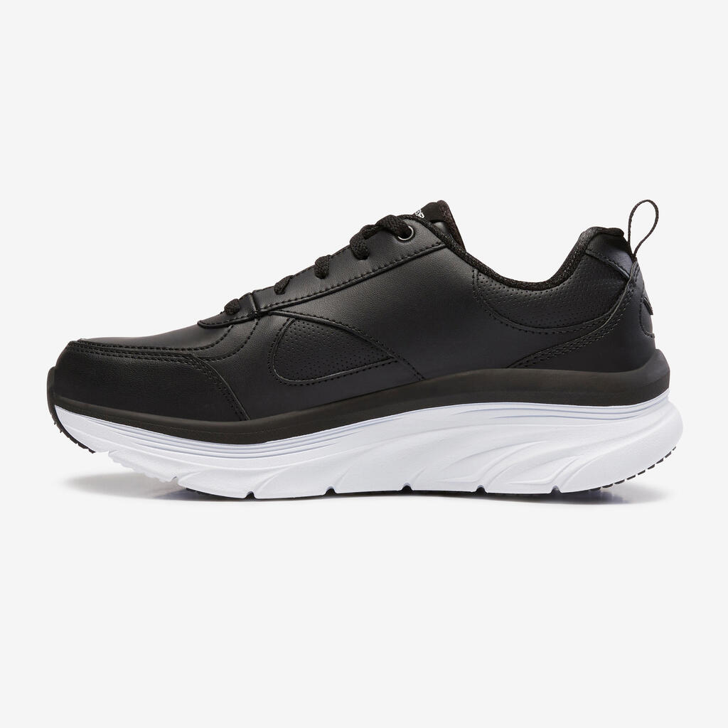 Women's Shoes Skechers D'Lux Walker - black leather 