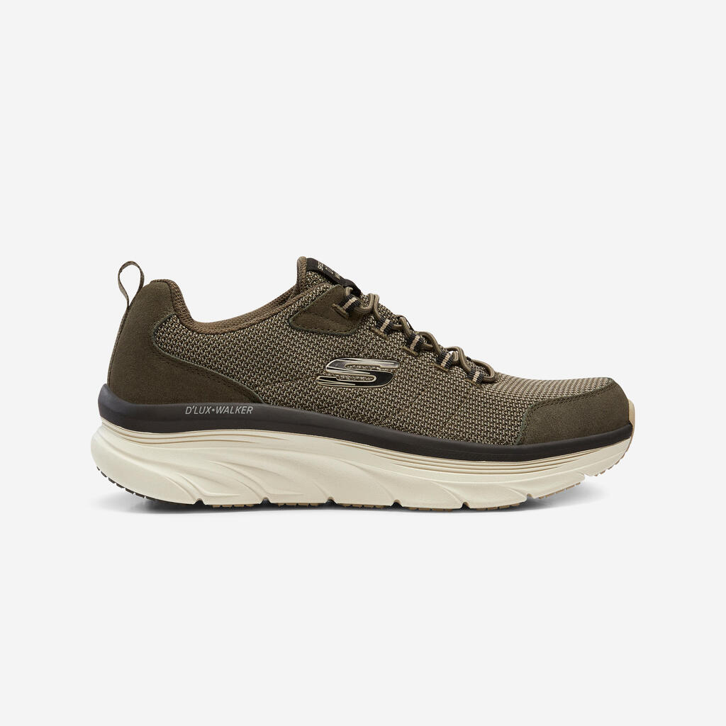 Men's DLux Walker fitness walking shoes - Khaki