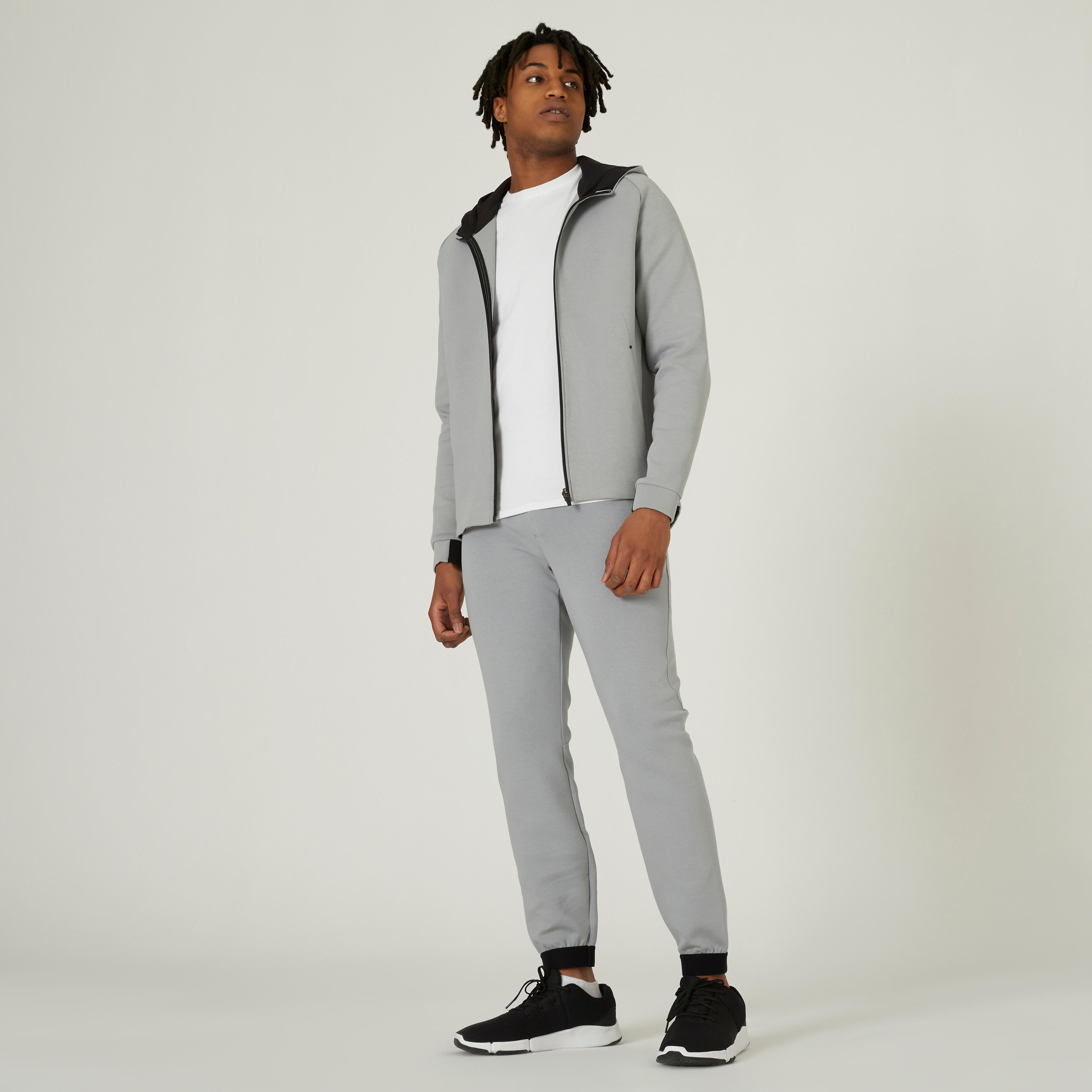 Men's Trackpant Jogger Slim Fit 540 For Gym - Grey