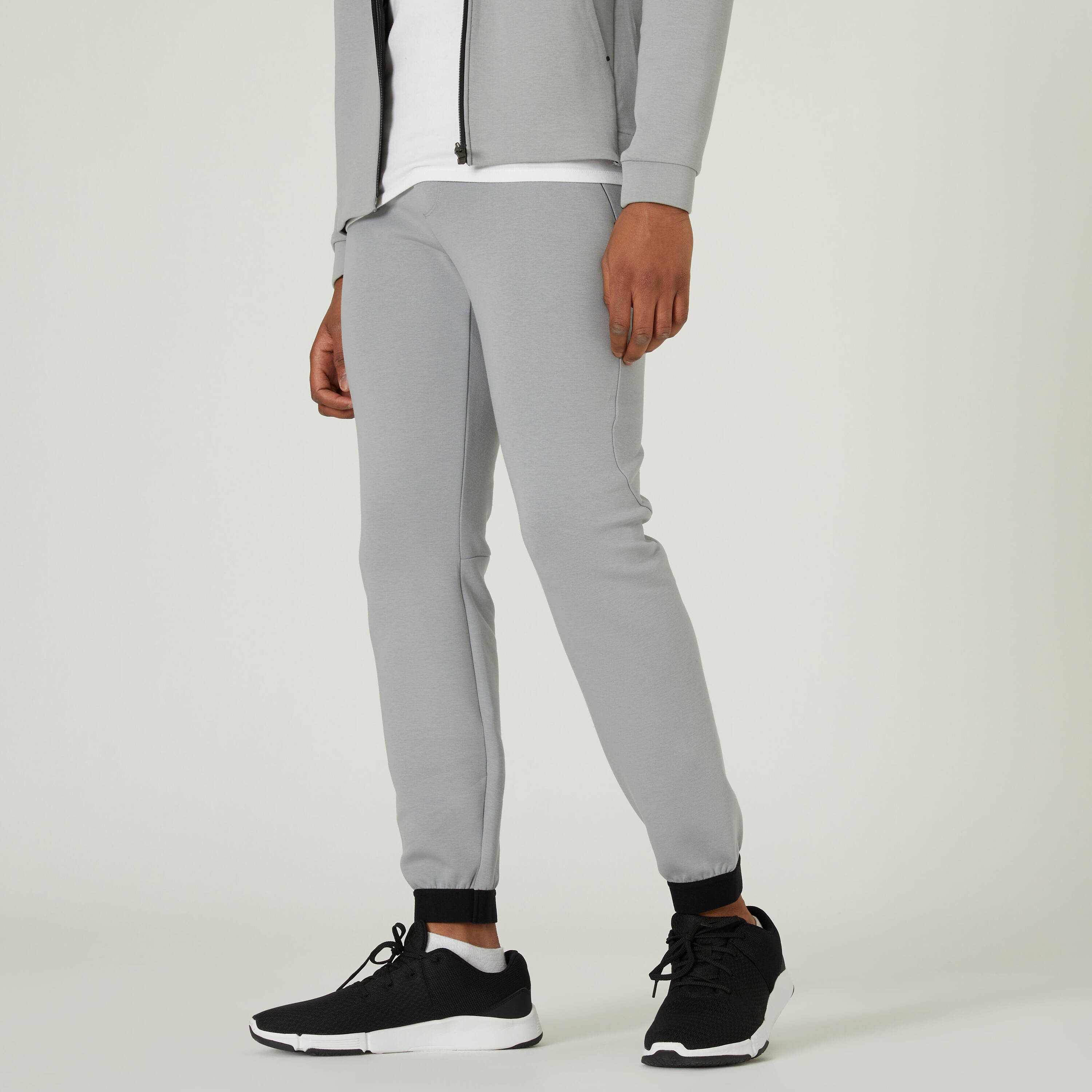 Men's Trackpant Jogger Slim Fit 540 For Gym - Grey -  1