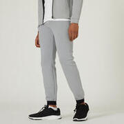 Men's Cotton-Rich Slim Fitness Jogging Bottoms 540 - Grey