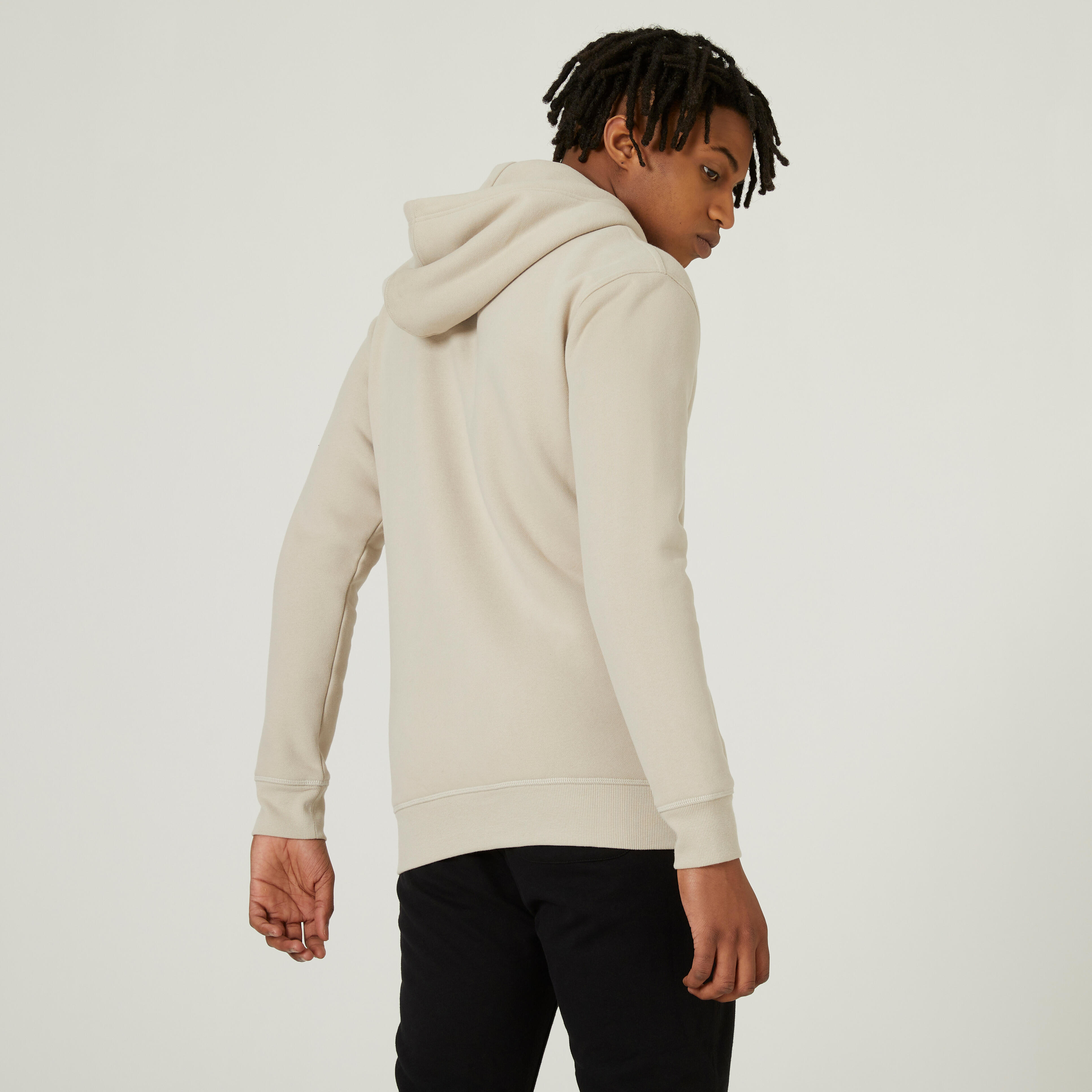 Sweat à Capuche Zippé Tultex Homme – Taille Jusqu'à 5XL, Matière Coton Ringspun, Poche Anneau, Coupe Regular