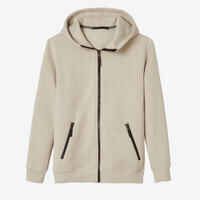 Men's Zip-Up Fitness Hoodie 520 - Linen