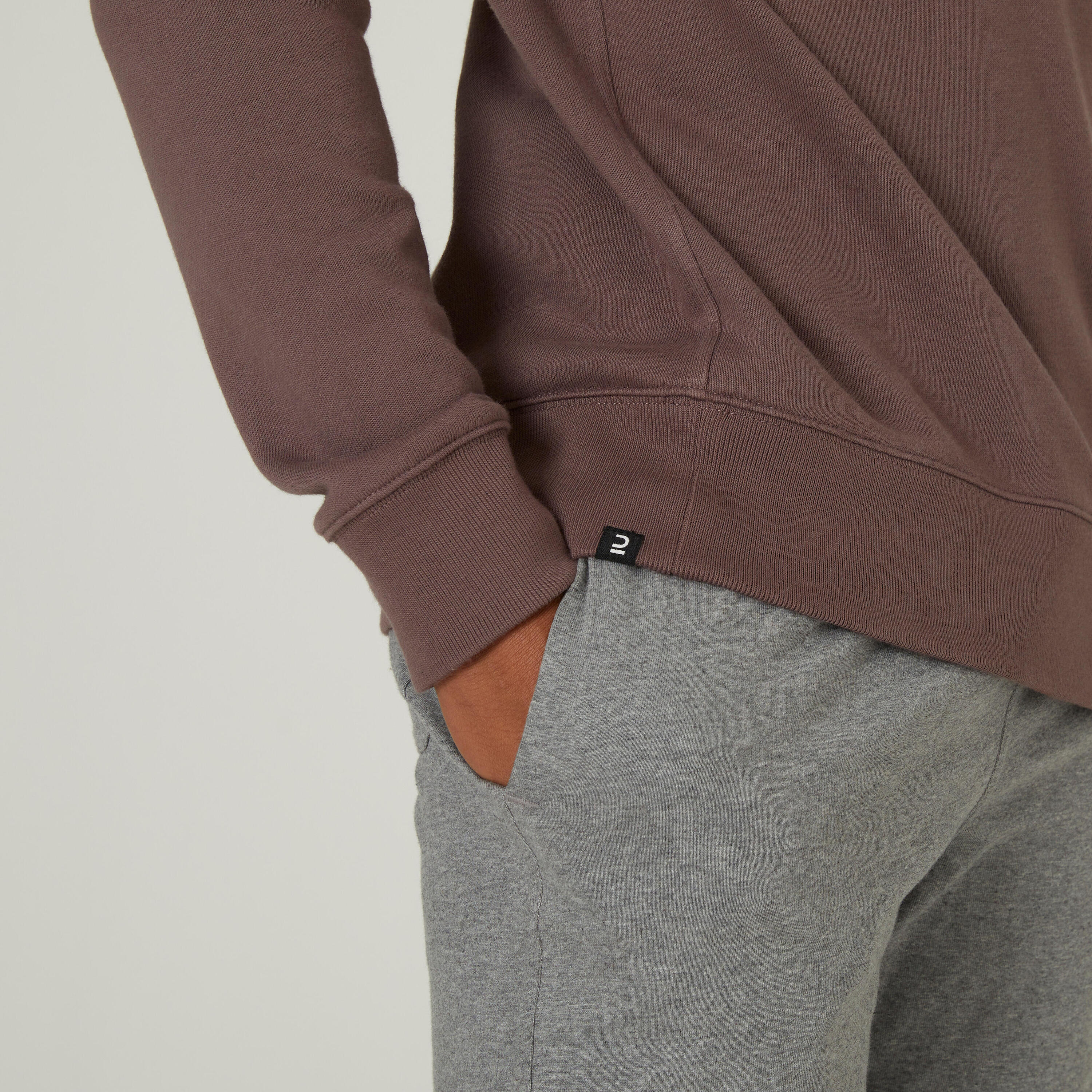 Bluza męska Nyamba Gym & Pilates Essentials Crew 500 5/10
