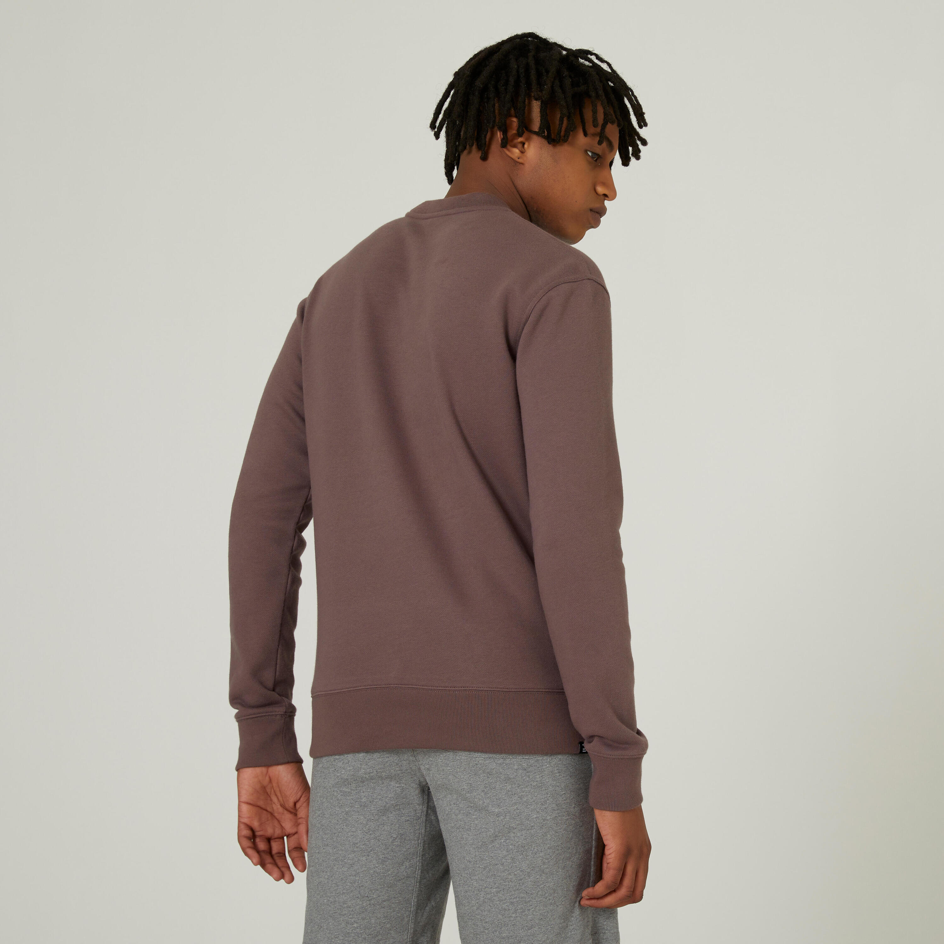 Bluza męska Nyamba Gym & Pilates Essentials Crew 500 3/10