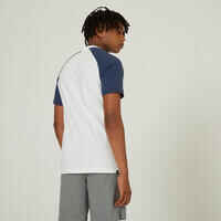 Men's Fitness T-Shirt 520 - White/Blue