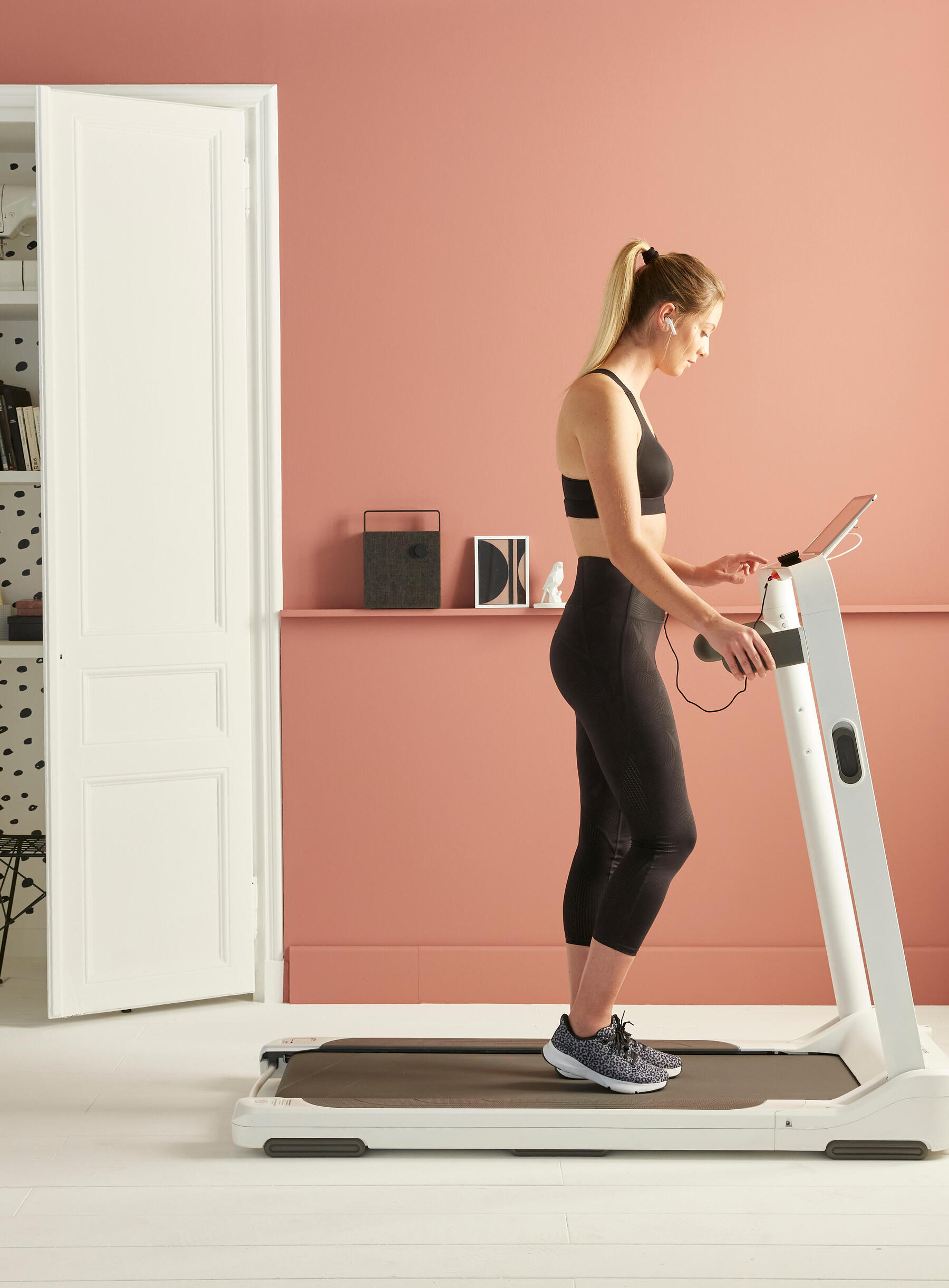 Hoe werkt het lopen op een loopband?