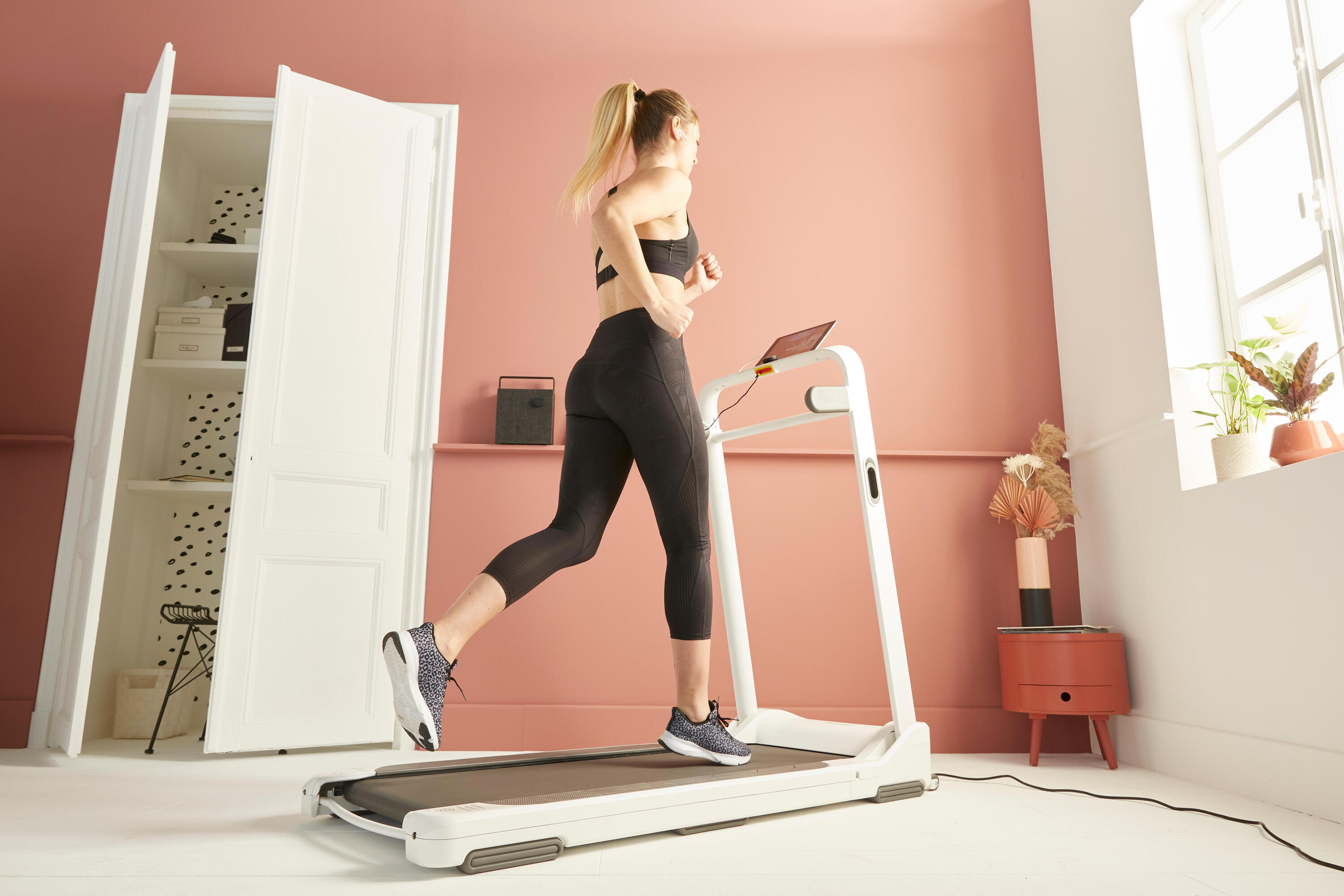 Passadeira de Corrida Compacta Conectada de Cardio Training 12km/h INITIAL RUN 9/15