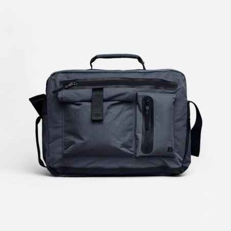 20L BACKENGER ACTIV MBLTY URBAN WALKING TEXTILE MESSENGER BAG BACKPACK - NAVY