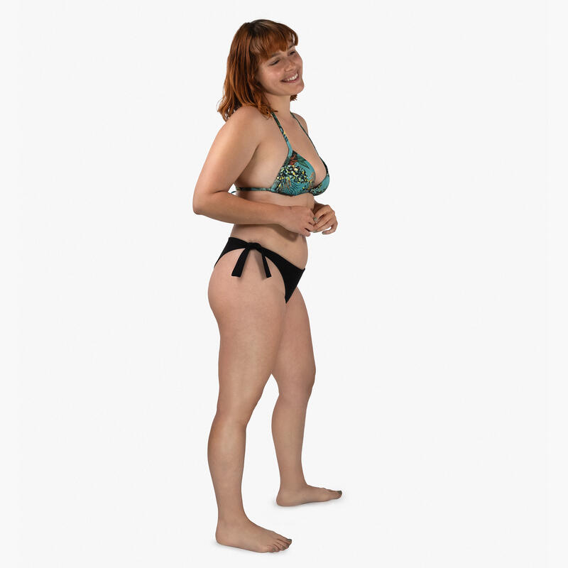 Bikini Brasil Cuecas Lacinho Mulher Preto