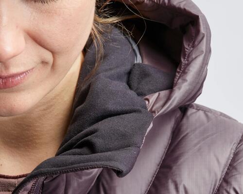 Doudoune en duvet de trek montagne avec capuche - MT500 - -10 °C