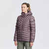 Women’s mountain trekking hooded down jacket - MT500 -10°C