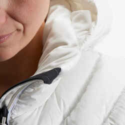 Women’s mountain trekking hooded down jacket - MT500 -10°C