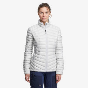 Women Trekking Down Jacket - MT100 -5°C Grey