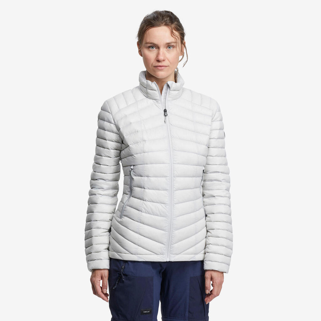 Women’s mountain trekking down jacket - MT100 -5°C