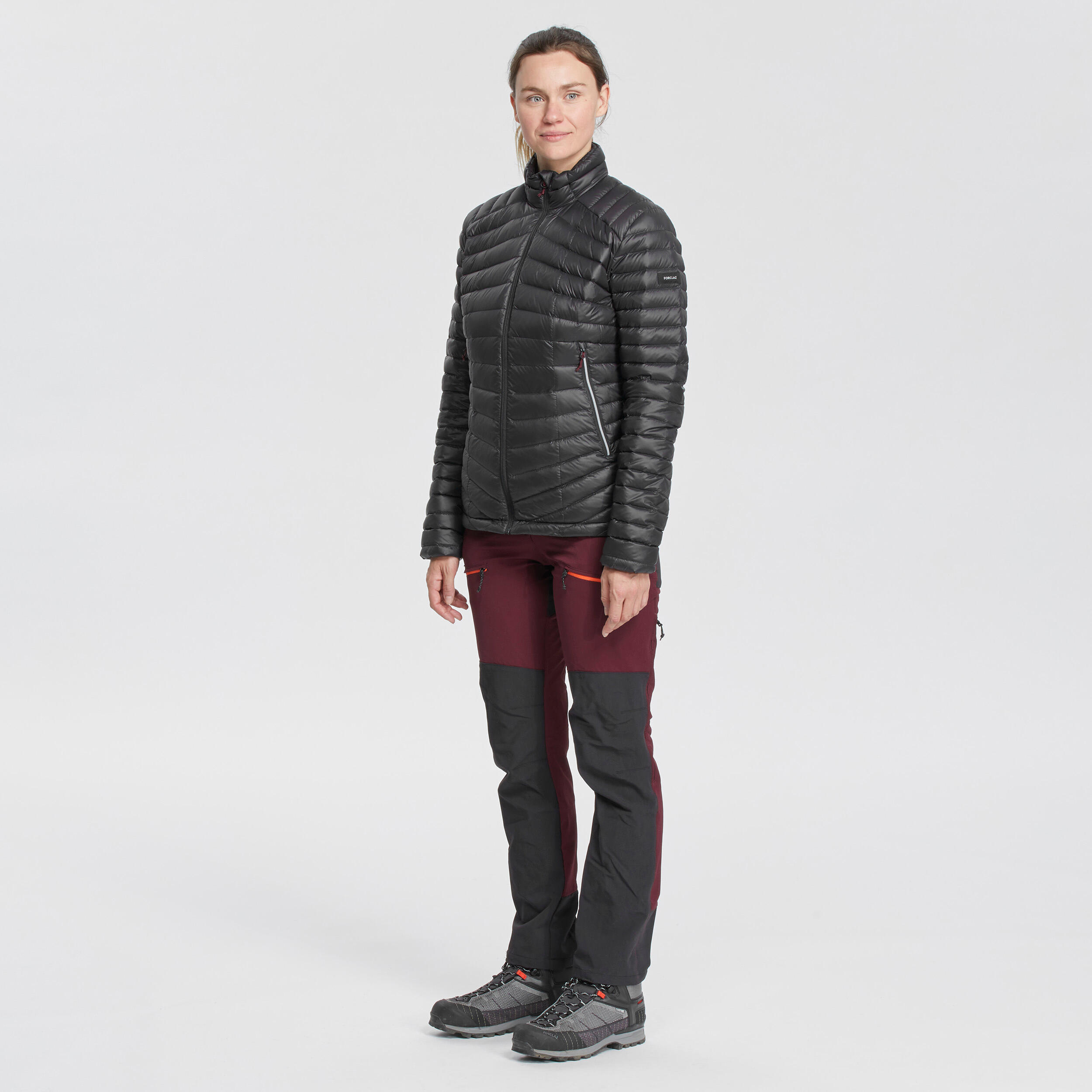 Daunenjacke Damen bis -5 °C Bergwandern - MT100  3/10