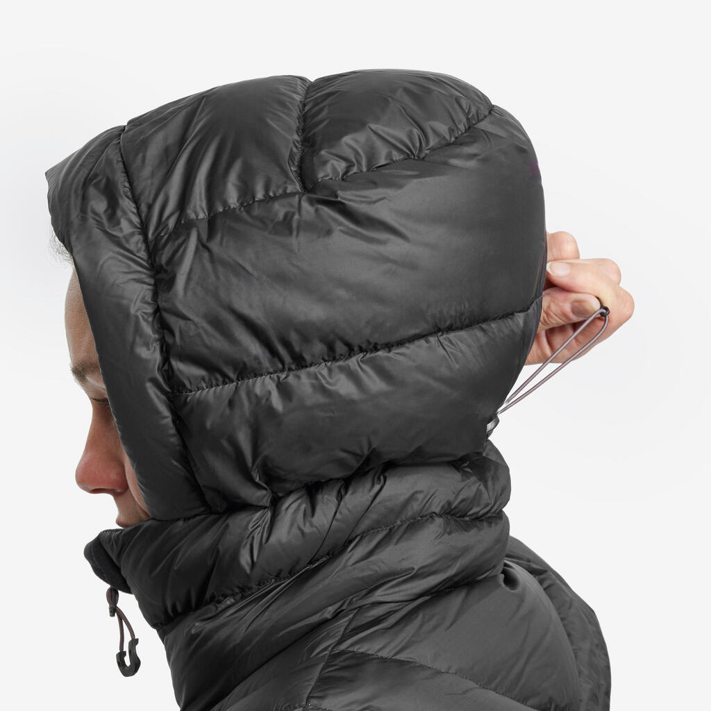 ŽENSKA PERJANA JAKNA MT500 sa kapuljačom -10°C- bela