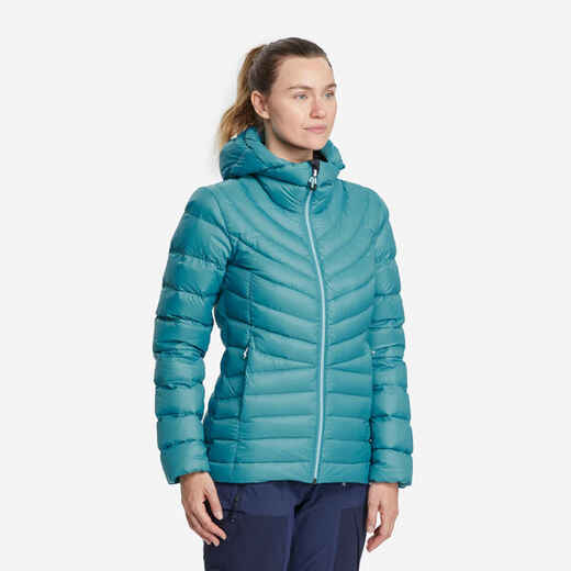 
      Women’s mountain trekking hooded down jacket - MT500 -10°C
  