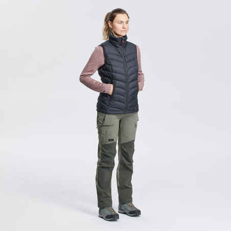 Women's Hiking Full Down Gilet (Sleeveless Padded Jacket) X Warm 