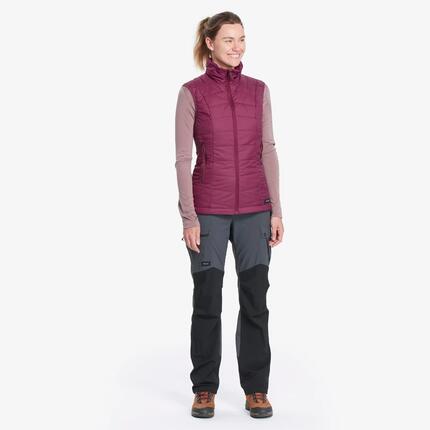 Chaleco acolchado de montaña y trekking Mujer Forclaz MT100