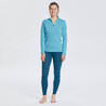 Women Merino Wool Legging - MT500 Blue