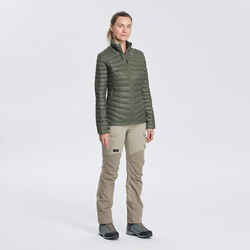 Women’s mountain trekking down jacket - MT100 -5°C