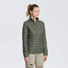 Women Trekking Down Jacket - MT100 -5°C Khaki