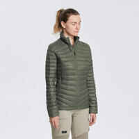 Women’s mountain trekking down jacket - MT100 -5°C