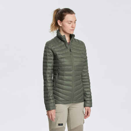 Women’s mountain trekking down jacket - MT100 -5°C