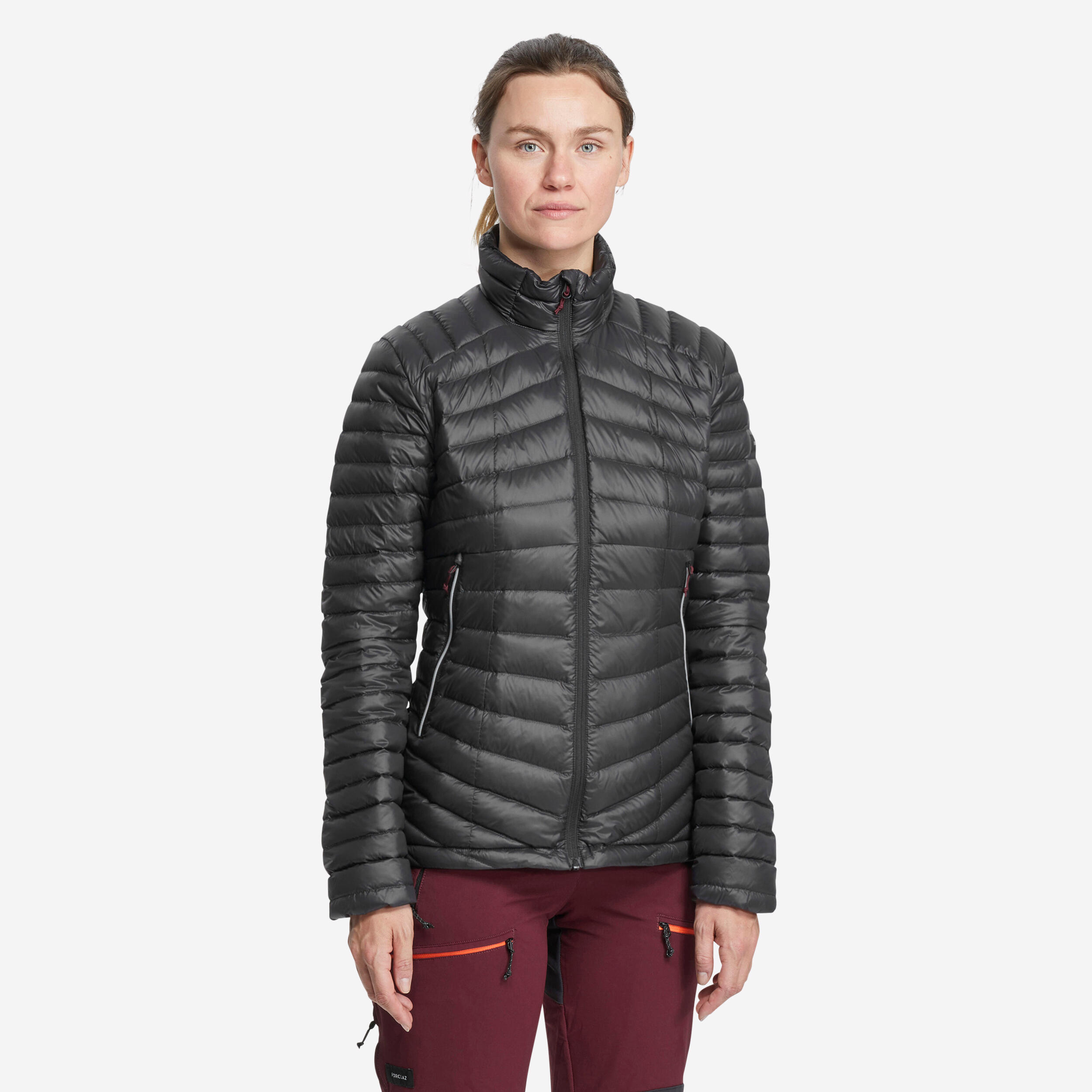 Women Trekking Down Jacket MT100 -5°C Black