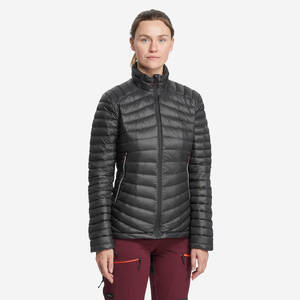Women Trekking Down Jacket - MT100 -5°C Black