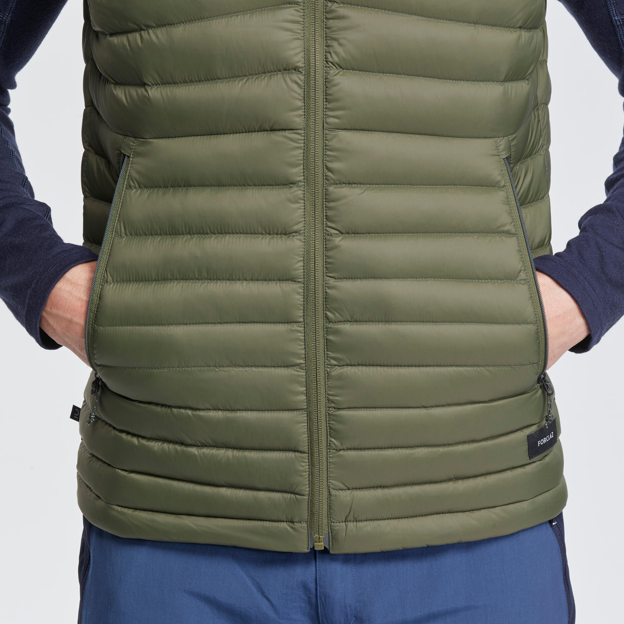 Men’s Mountain Trekking Padded Gilet - MT100 4/10