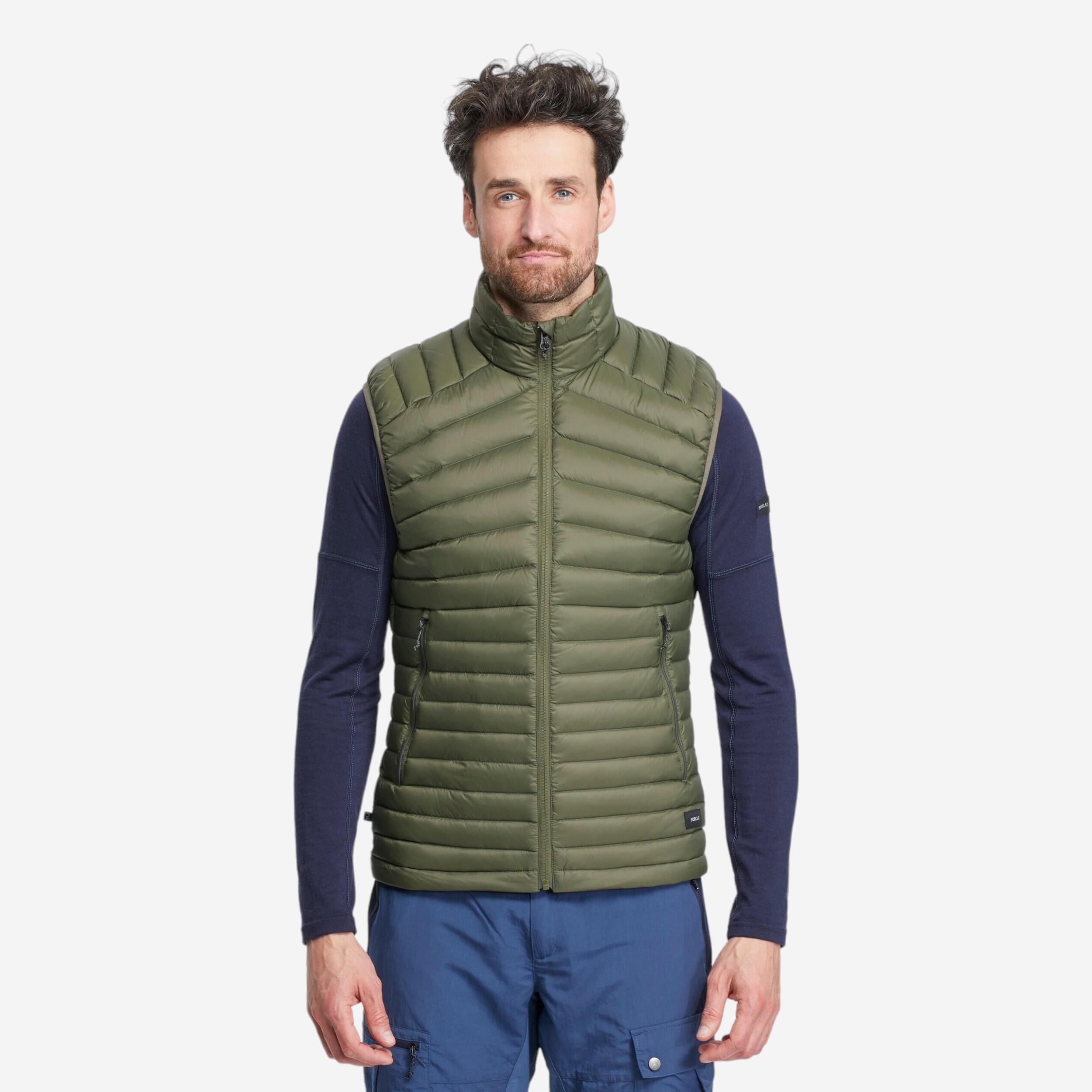 Gilet trekking uomo MT100 PIUMA