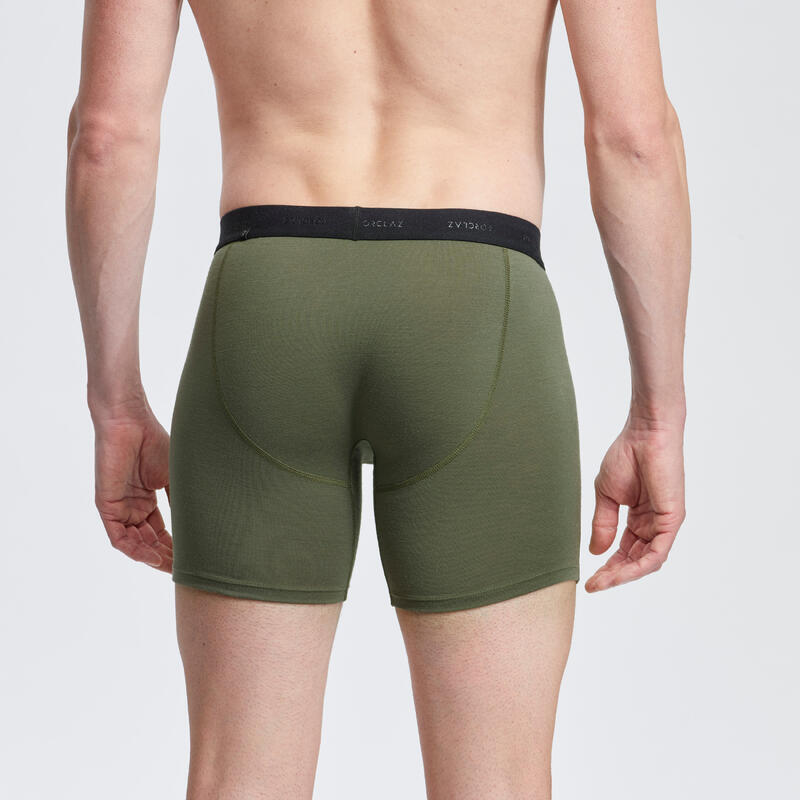 Boxershorts Herren Merinowolle Trekking - MT500 